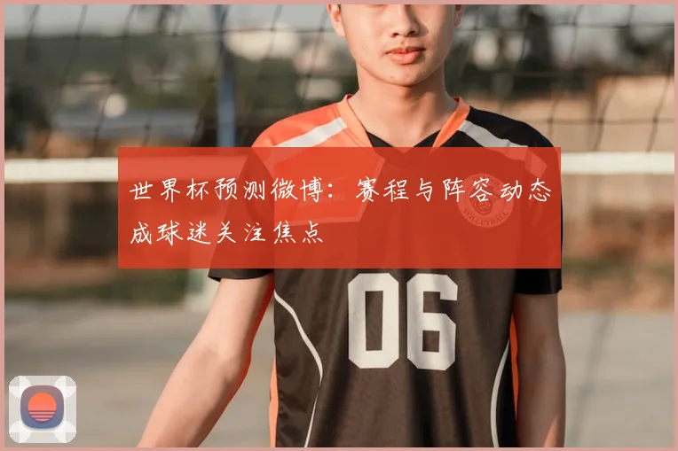 世界杯预测微博：赛程与阵容动态成球迷关注焦点